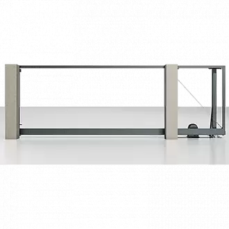 Откатные ворота с электроприводом серии Prestige